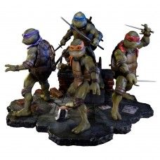 Teenage Mutant Ninja Turtles 1990 Statues Sideshow Exclusive Set